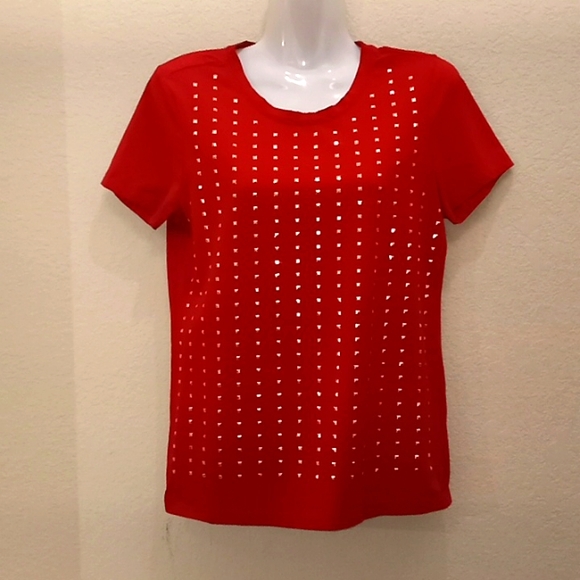 Tommy Hilfiger Gold Detailed Knit Tshirt - Picture 3 of 12